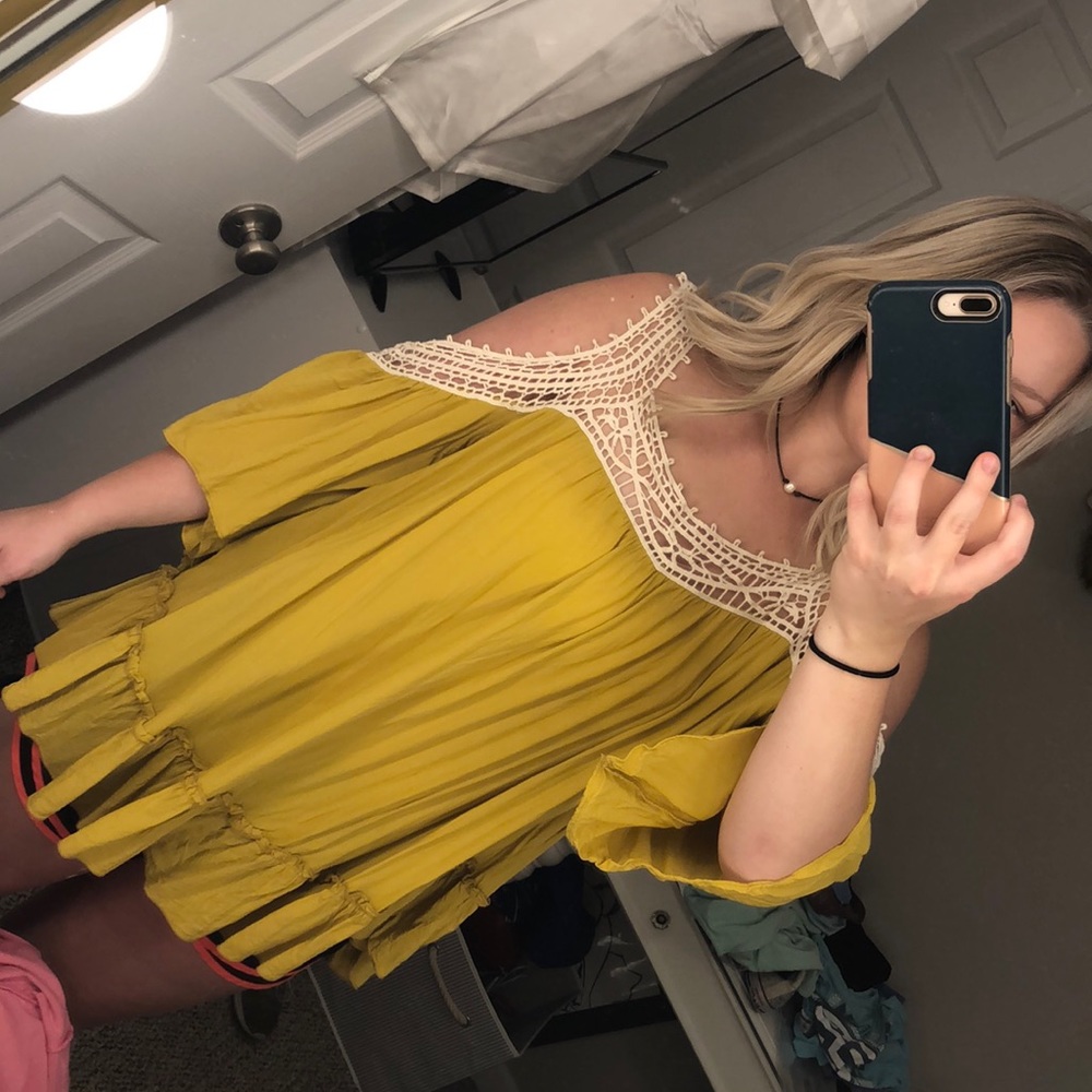 Size small oversized babydoll blouse